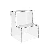 Товарна горка EKOSTAR на 2 сходи з акрилу 150x150x200, фото 2