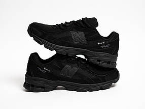 Чоловічі термо кросівки New Balance 740 Gore-Tex Full Black чорні водонепроникні