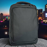 Місткий рюкзак чорний міський якісний рюкзак на кожен день