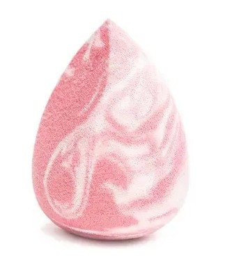 Спонж супер м'який біло-рожевий крапля ZOLA
