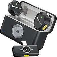 Бездротовий петличний мікрофон NearStream AW-AWM25T Петличний мікрофон із кейсом для зберігання