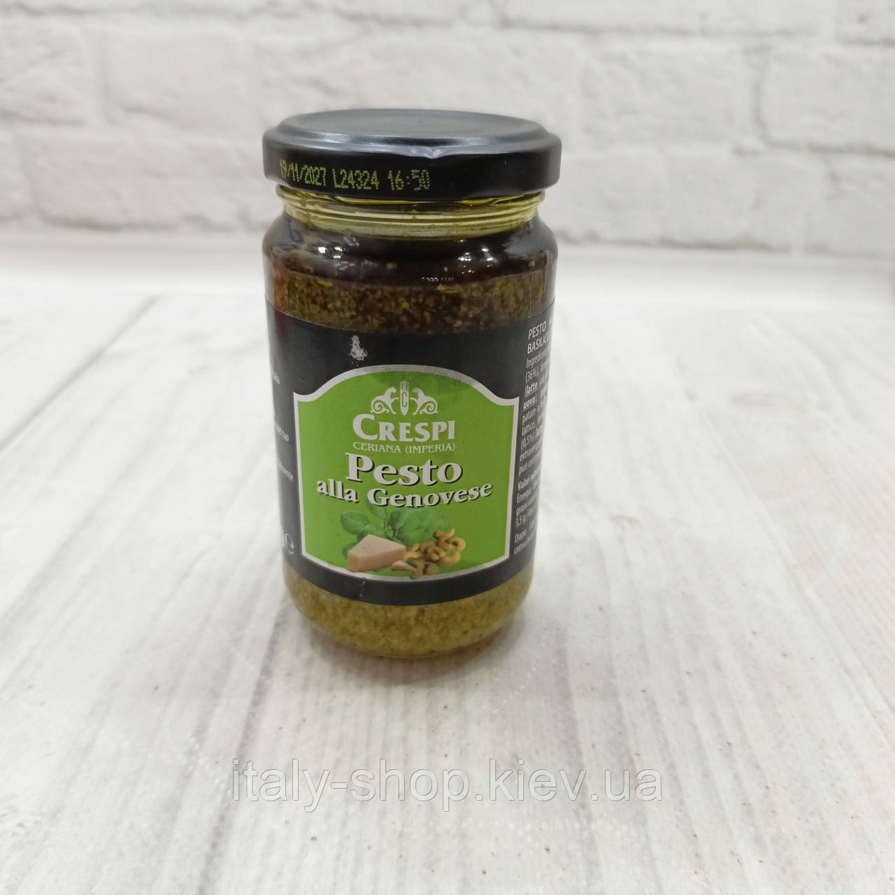 Соус песто Crespi Pesto alla Genovese 190 грам з Італії, фото 1