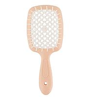 Щітка для волосся Janeke Superbrush Small Персиковий з білим