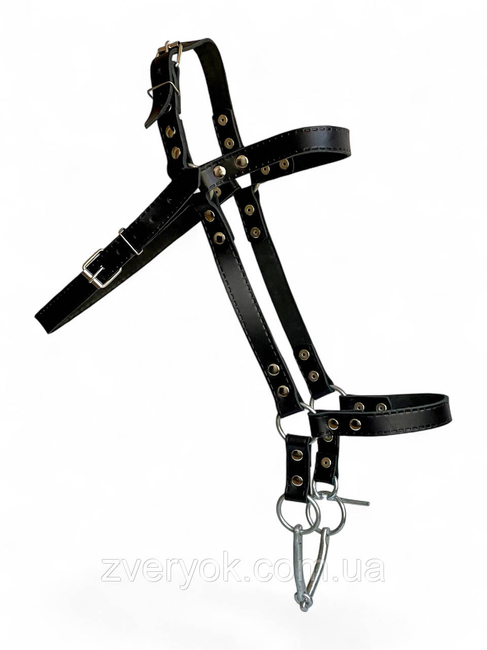 Вуздечка для коня Horse Stall шкіряна. Вуздечки для коня з трензелем.