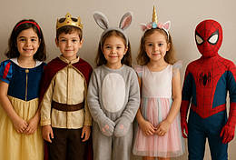 Карнавальні костюми для дітей: що буде у моді у 2025?