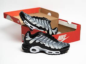 Чоловічі кросівки Nike Air Max Plus TN Grey Black сірі з чорним