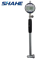 Нутромір цифровий з індикатором годинникового типу Shahe 5336-160, діапазон 50-160мм, змінні насадки 5 штук