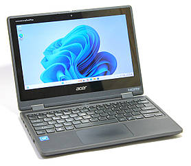 Acer TravelMate Spin B3 N20H1 – Сенсорний ноутбук 2-в-1, Celeron N4120, 4/128, Windows 11, Type-C зарядка