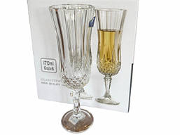 Келихи G-Horse BMR 10804 для шампанського 170 мл 6 шт