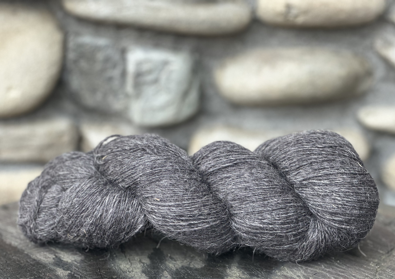 Пряжа Дундага 6/1 твідова однотонна (готландський меринос), фото 1