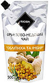 Чай Rioba фруктово-медовий концентрат напій Обліпиха та Імбир 500г (чай Асканія)