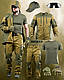Літній тактичний костюм гірка олива в наборі, армійська форма оливи, військовий костюм гірка олива зсу oyi scv woq - фото 10 - id-p2761441205