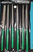 Набір надфілей 6шт L160мм TOPTUL GNBA0601, фото 4