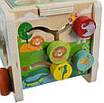 Сортер - дерев'яна машина, моторика, Монтессорі, Kruzzel 26250, фото 9