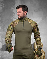 Тактичний убакс мультикам камуфляж, Військова бойова сорочка мультикам, Армійський літній убакс мультикам, oyi scv woq