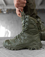 Летние тактические ботинки олива 5.11, высокие военные берцы оливковые, водоотталкивающие летние ботинки хаки, oyi scv woq