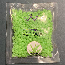 Віск плівковий 50 г. низькотемпературний Konsung Beauty в гранулах Tea Tree