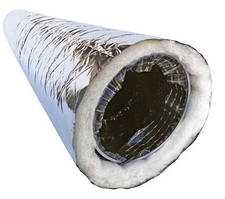 Гнучкий повітропровід ізольований 100/4"/7,6м