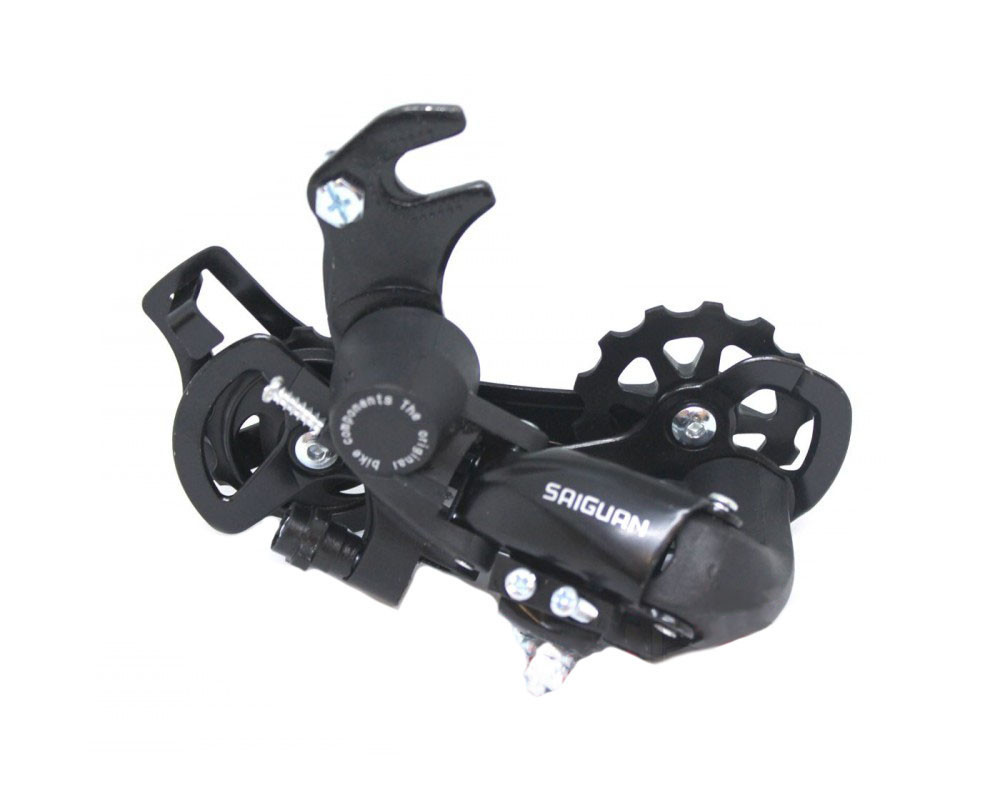 Перемикач задній HG-63 SAIGUAN 6-7 швидкостей, кріплення під гак, фото 1