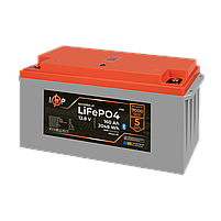 Акумулятор LP LiFePO4 12,8V - 160 Ah (2048Wh) (BMS 100A/80А) пластик Smart BT, фото 4