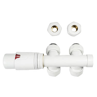 Термостатичний комплект типу DUOPLEX білий Warm Well