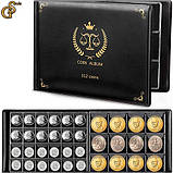 Альбом для монет Scales of Justice на 312 відділення подарункове паковання, фото 3