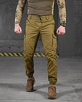 Тактичні штани bandit койот, весняні військові штани койот, Штани військові на гумці oyi scv woq