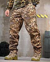 Тактичні штани піксель softshell, Військові штани на флісі піксель, Армійські осінні штани камуфляж піксель, oyi scv woq