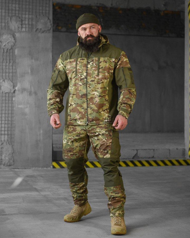 Армійський тактичний костюм весняний гірка мультикам, Військова форма Гірка камуфляж мультикам, oyi scv woq - фото 1 - id-p2761445846