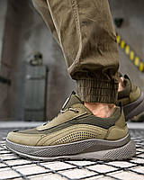 Тактические демисезонные кроссовки. олива, Военные оливковые мужские кроссовки, Армейские кроссовки олива прескожа, oyi scv woq