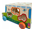 Сортер - дерев'яна машина, моторика, Монтессорі, Kruzzel 26250, фото 10