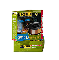 Зварювальний дріт для напівавтомата обміднений 1.0 мм, 13 кг Procraft SW1013