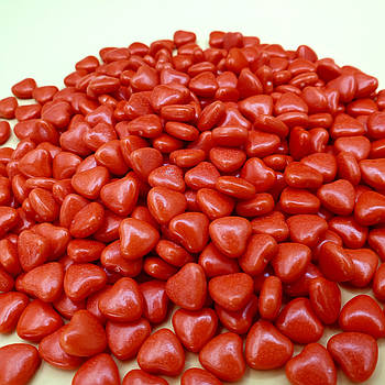 Посипка-конфети Сердечка червоні SekerSugar 50 г (фасування)