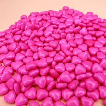 Посипка-конфети Сердечка рожеві SekerSugar 50 г (фасування)