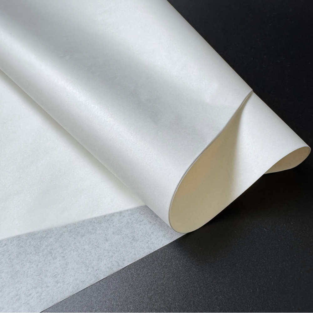 Тішью упаковочний папір 25 г/м, товщина 30мкн, білий 50 х 70см (500 аркушів), фото 1