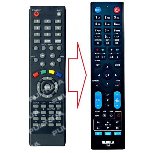 Пульт для телевізора DIGITAL DLE-4011 (аналог), фото 1