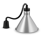 ЛАМПА ІНФРАЧЕРВОНА HURAKAN HKN-DL800, 275 ММ СРІБНА, фото 2