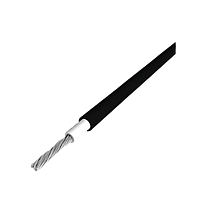 Кабель для сонячних електростанцій H1Z2Z2-K 1*4 30 м чорний (тато), фото 2