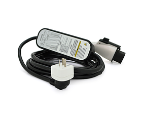 Зарядний пристрій електромобіля DC: 220V/16A, довжина кабелю 10m, IP67, роз'єм GB/T, LED-індикація