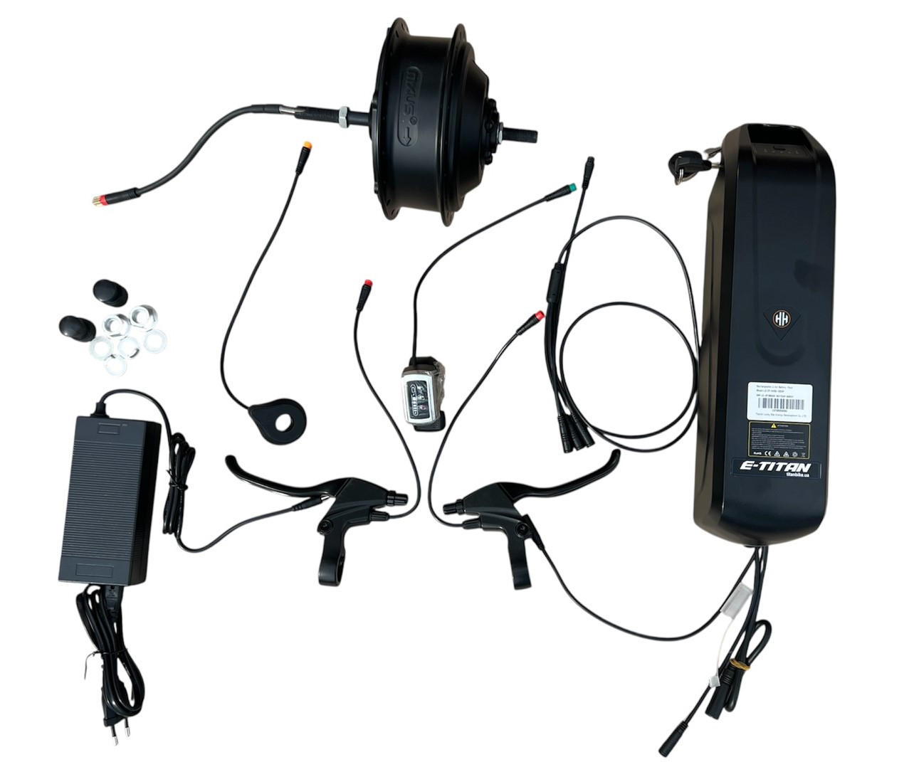 Велонабір E-TITAN Li-ion 36 V 13 Ah заряджання 500 W/36V Li-ion (задній)