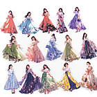 Висічки Наклейки Леді у платті 15шт NKL200, фото 2