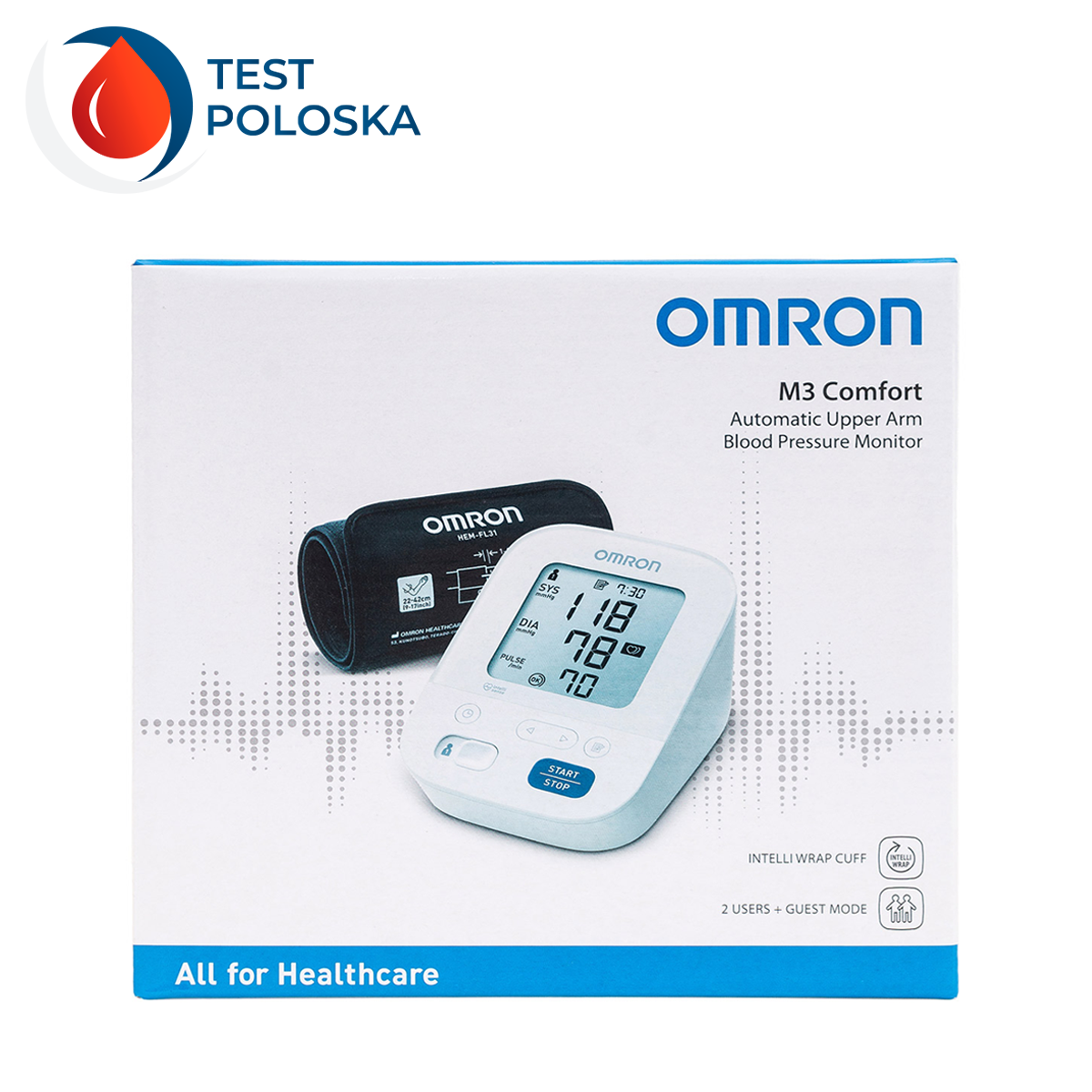Тонометр автоматичний Omron M3 Comfort (HEM-7155-E)