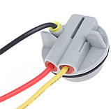 Роз'єм гніздо для ламп BAY15D P21/5W 1157 (пластик), фото 3