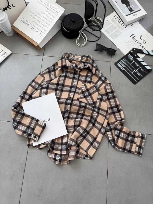 Жіноча сорочка; Кольори: чорний, шоколад, бежевий: Розміри: 42-44, 46-48;, фото 1