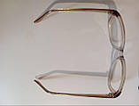 Окуляри для зору великий окуль скляні окуляри захисні з диоптріями із широкою оправою міцні, фото 7