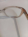 Окуляри для зору великий окуль скляні окуляри захисні з диоптріями із широкою оправою міцні, фото 8