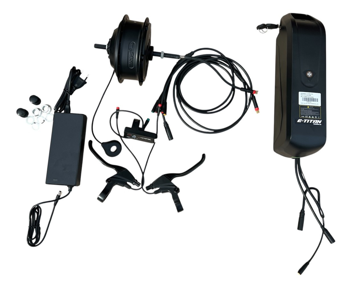 Велонабор E-TITAN Li-ion 48V 13Ah с пультом зарядка 500W/48V (задний)
