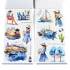 Наклейки Натхнення океану 20 листів NKL203, фото 3