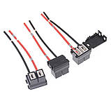 Роз'єм гніздо для ламп H7 (пластик), фото 4