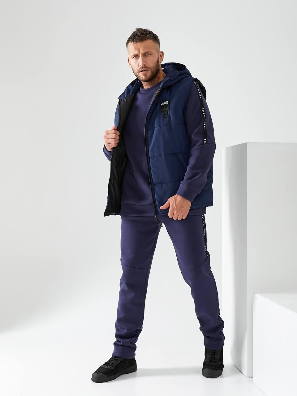 Чоловічий костюм трійка на флісі "Трьохнитка", фото 1